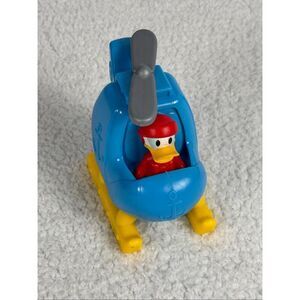 Disney Mickey Mouse Let's Work Exclusive Donald Duck Helicopter 3” Toy